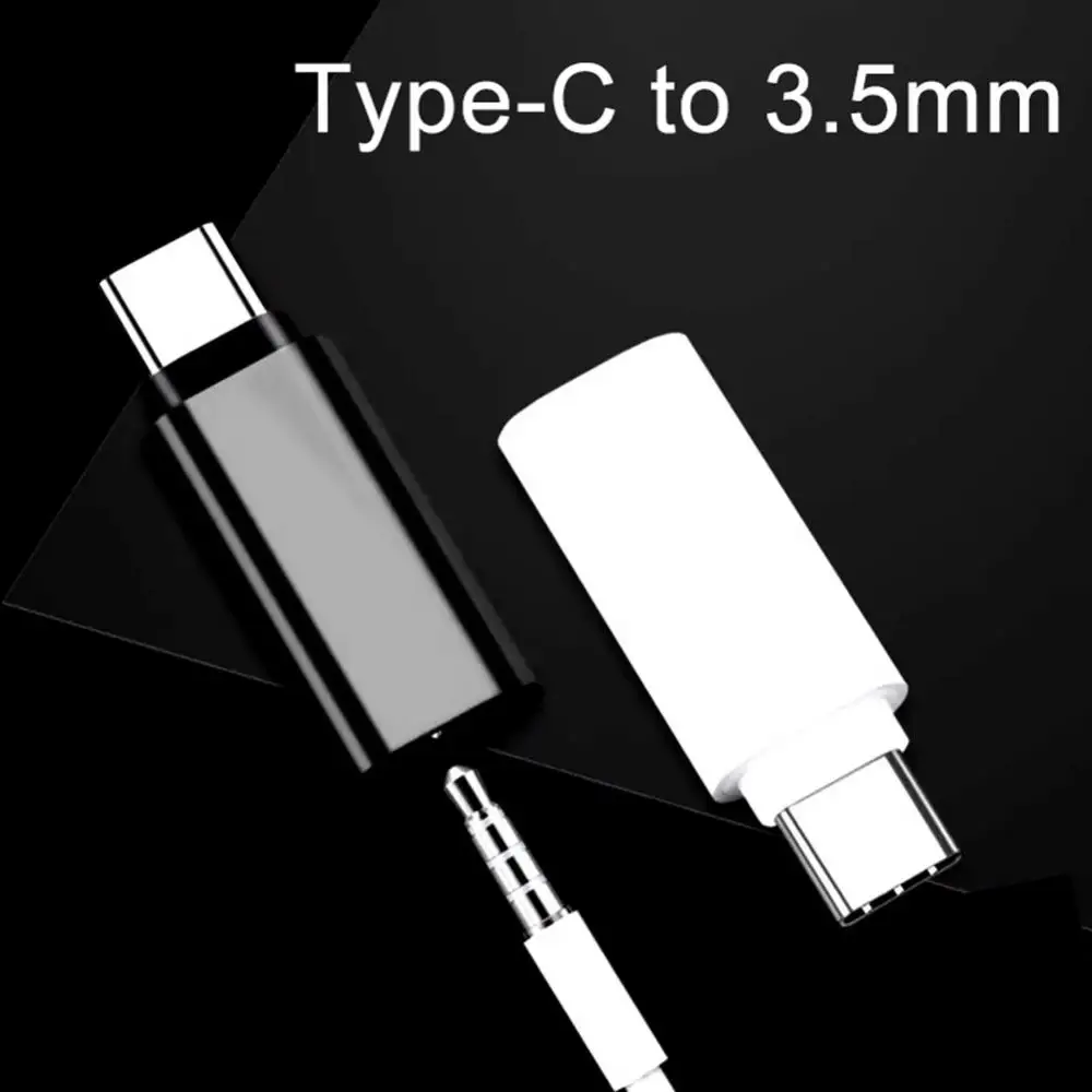 Mobile Phone Type-C to 3.5mm Audio Adapter 3.5mm to Type-C Converter Phone Accessories for Earphone Headset