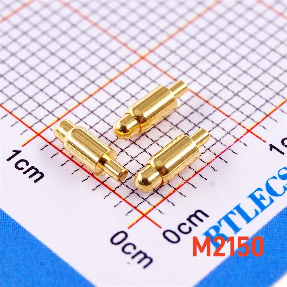 10pcs Spring-Loaded Connector through Hole PCB Height 3 4 5 6 7 8 9 to 20.5 mm Spring Header Pogo Pins 12V 2A Gold Plated