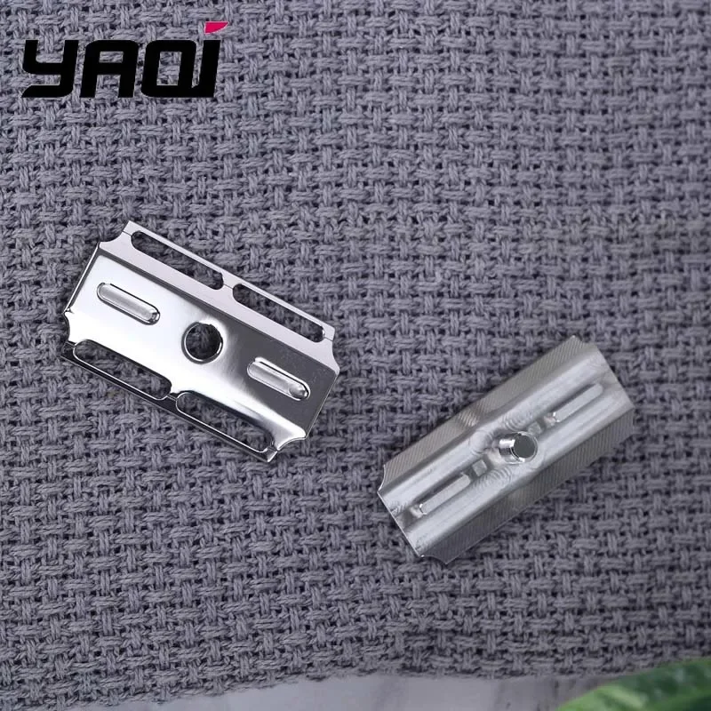 Yaqi Vostok 90SB Straight Razor Safety Razor Head 316 Stainless Steel Polished 0.90mm Blade Gap Men's Shaving Accessory