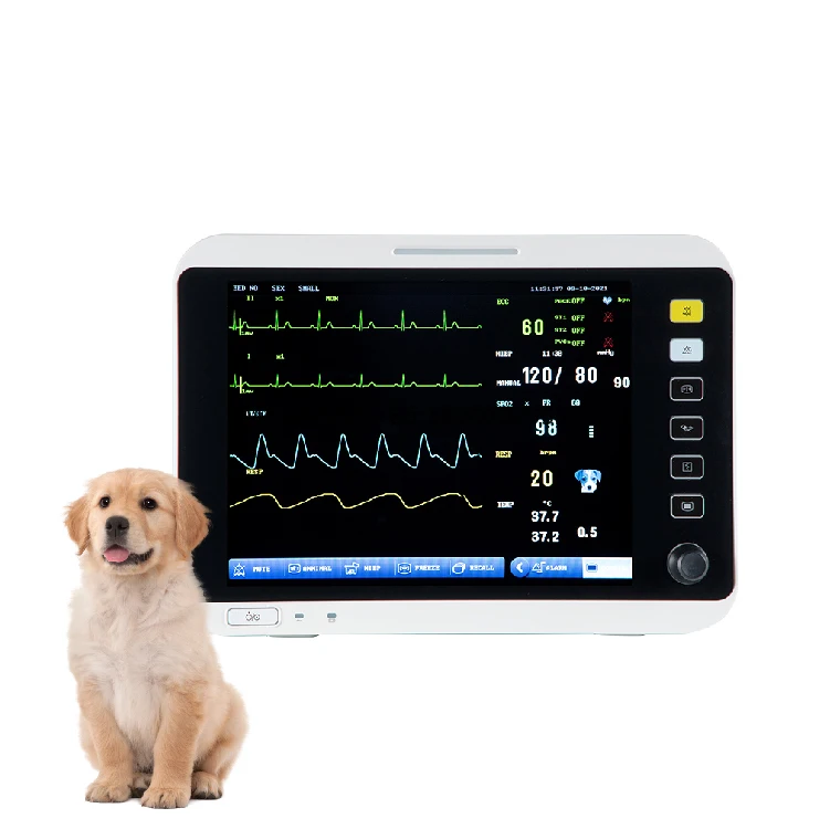 

Animal Use Monitoring Machine Hospital Clinic Vital Signs Icu Veterinary Patient Monitor