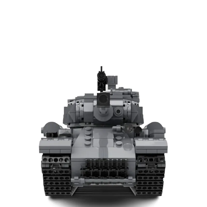 MOC-85129 WW II 군사 차량 시리즈 IS-2 모드 1944 소련 탱크 빌딩 블록, DIY 모델, 벽돌, 크리스마스 선물용 퍼즐 장난감