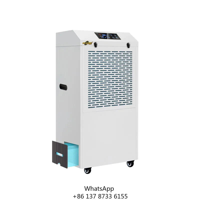 Commercial Refrigeration Dehumidifier 250 Pints With Water Tank For Basements 138L Deshumificador 2000w