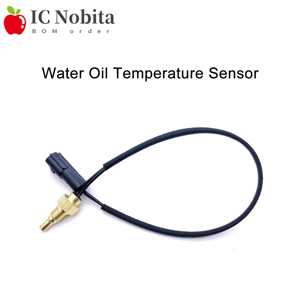 1PCS Short Head Water Oil Temperature Sensor Compatible with defi Gauge Replacement Probe