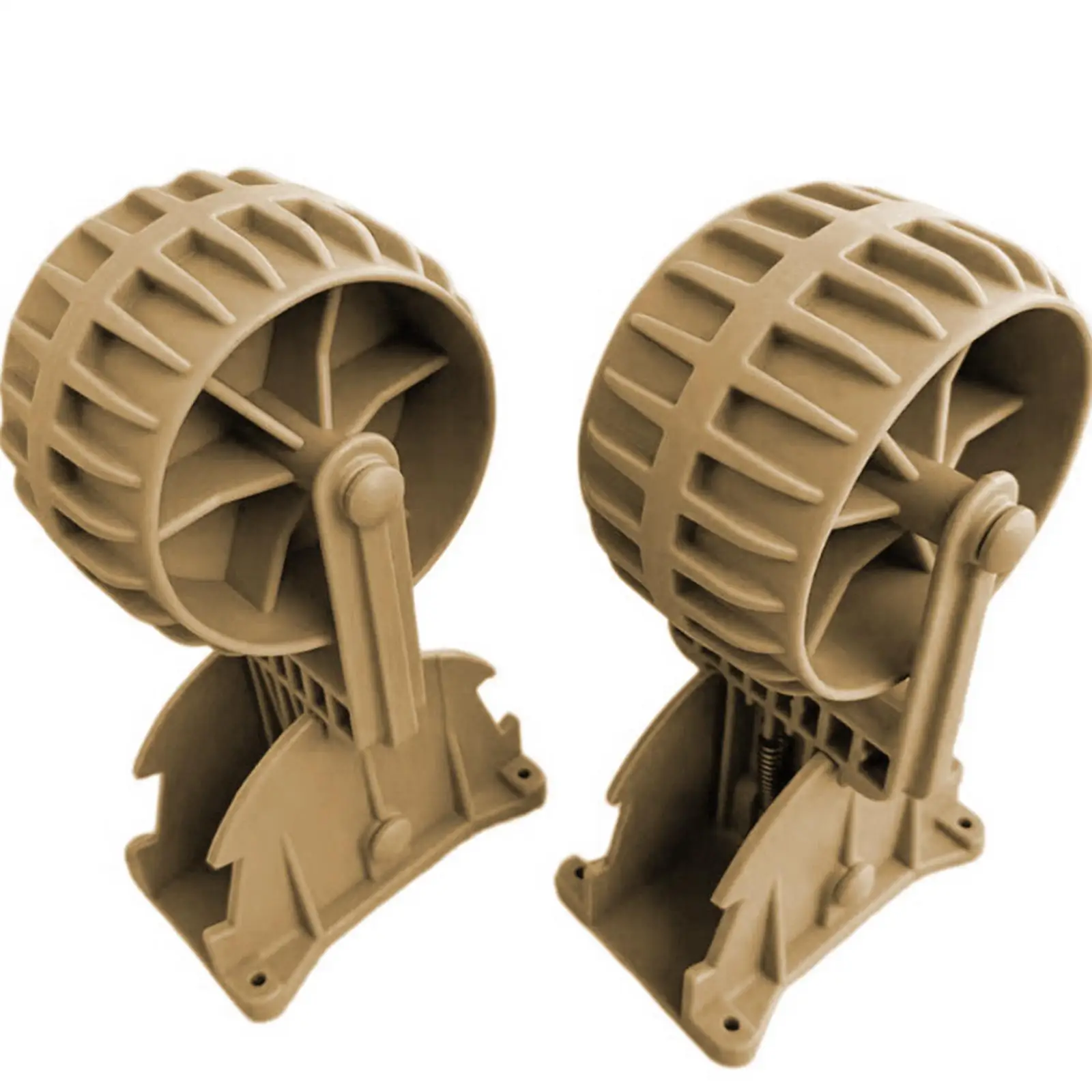 

Portable Inflatable Boat Wheels Flipup Dinghy Roller Accessory for Small Boat Trailer and Pvc Boats