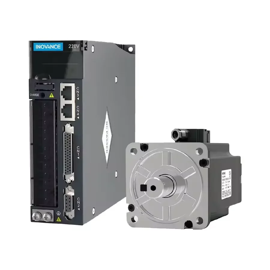 INOVANCE 750W Absolute Encoder Servo Motors with Drive Sets Pulse Canopen Ethercat Profinet Profidrive for Industrial Automation
