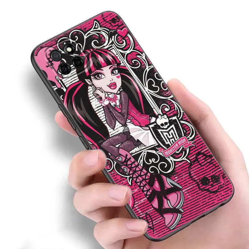 Monsters High Anime Phone Case For Samsung Galaxy A21 A30 A50 A52 S A13 A22 A32 4G A33 A53 A73 5G A12 A23 A31 A51 A70 A71 A72