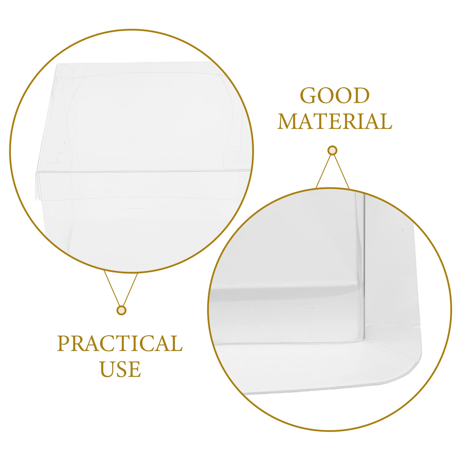 

3Pcs Dessert Boxes for Cakes Durable and Elegant Suitable for Any Occasion from Casual to Formal Cake Boxes Cake Holder