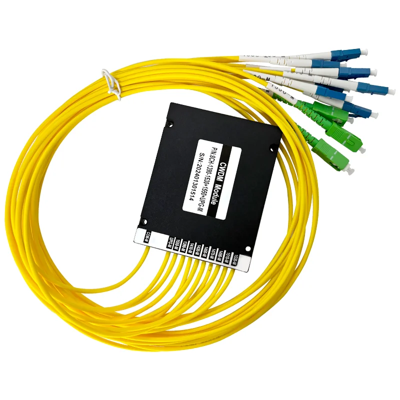20nm single dual fiber 8CH OADM CWDM ABS box MuxDemux  Modules  1270nm-1610nm LC/SC/FC connector for Mikrotik Intel switch