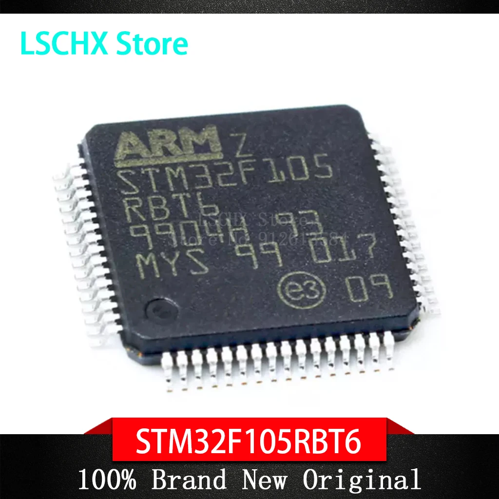 1PCS STM32F105RBT6 STM32F105RB STM32F105 LQFP64 STM32F105R8T6  STM32F412RGT6 Support the BOM one-stop supporting services