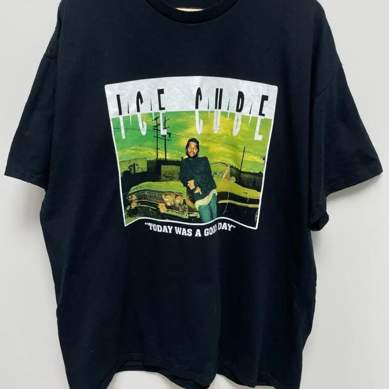 Vintage Rap US Old School Hip Hop 90s Mens XXL Rapper NWA Ice Cube T-Shirt