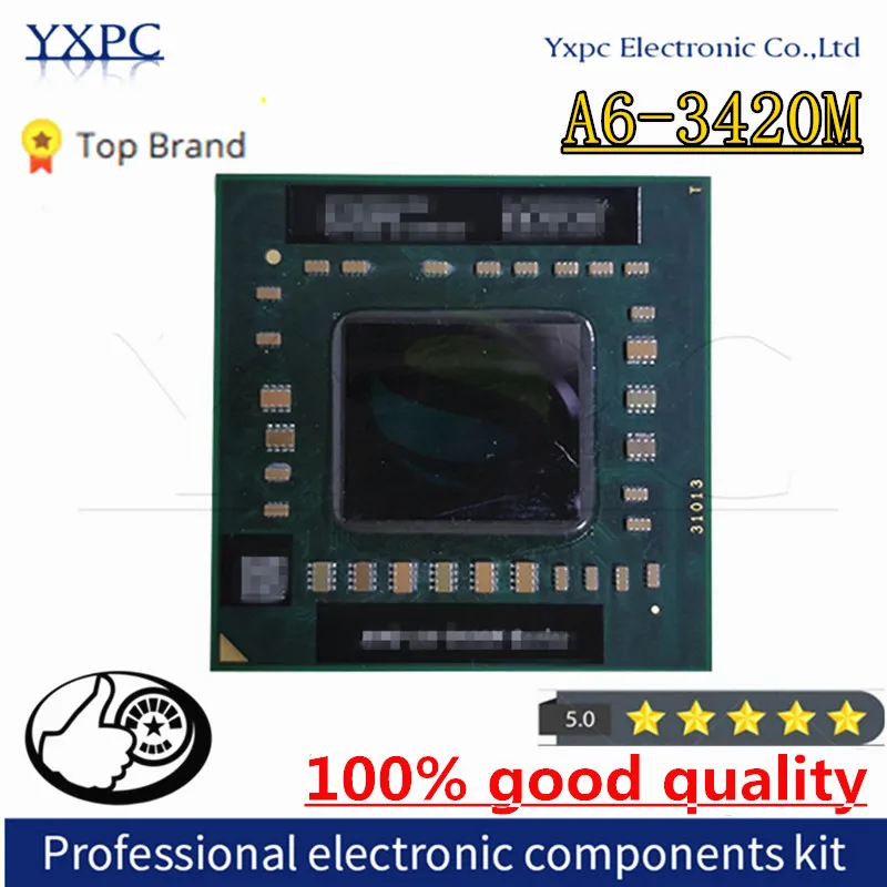 A6-Series A6-3420M  A6-3400M A6 3420M 1.5 GHz Quad-Core Quad-Thread CPU Processor AM3420DDX43GX Socket FS1