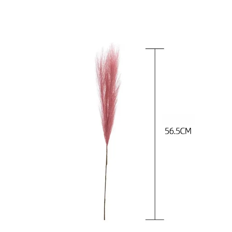 

56.5 cm Fluffy Pampas Grass Bohemian Decorative Floral Plants Reed Simulation Wedding Party Home Decoration Artificial Flowers