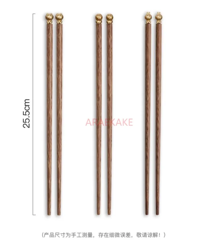 عيدان تناول الطعام الخشبية اللطيفة الكرتونية، صحية وصديقة للبيئة