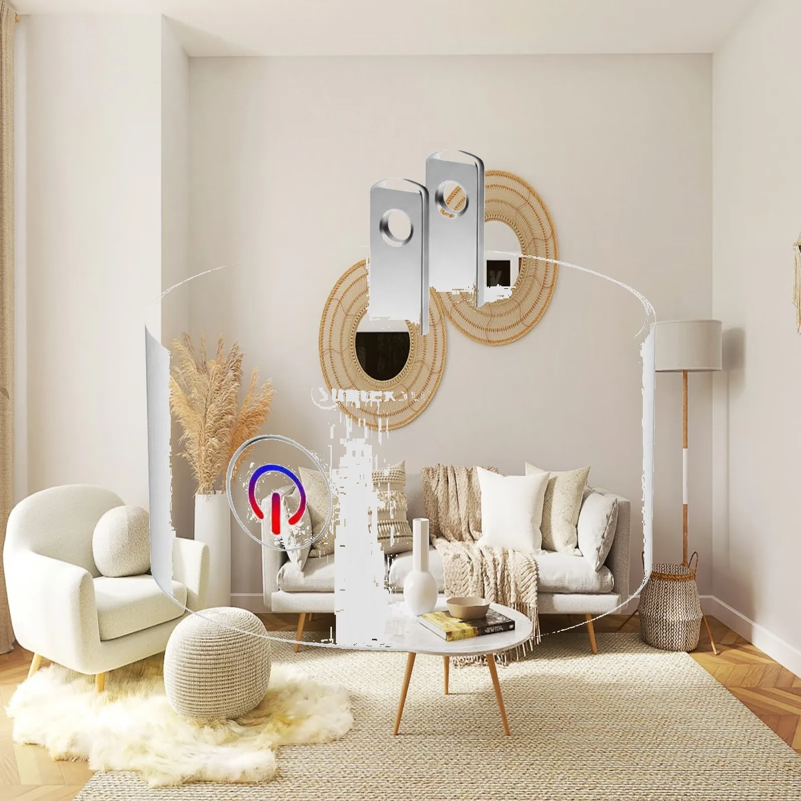 Intelligent Outlet Energy US Standard Intelligent Outlet Schedule & Timer Function Remote Control Outlet for Homeowners,
