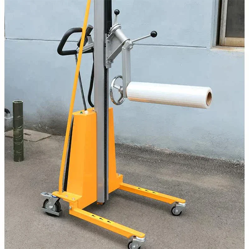 Roll-Fed Hand Truck, Electric Roll-Fed Lift Truck with Rotator, Light-Duty Stacker, Light-Duty Electric Roll-Fed Tru(Customized)