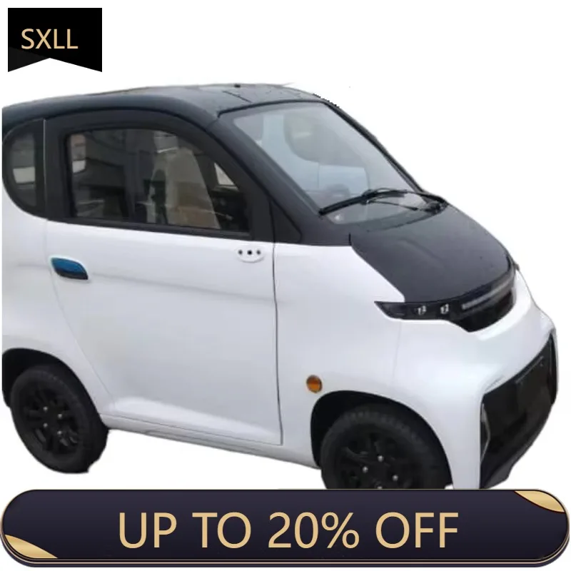 SXLL Aera SQ4 Mini Electric Car Single Drive Rear   Dark Interior Verified EU Approval Four Wheeler From China