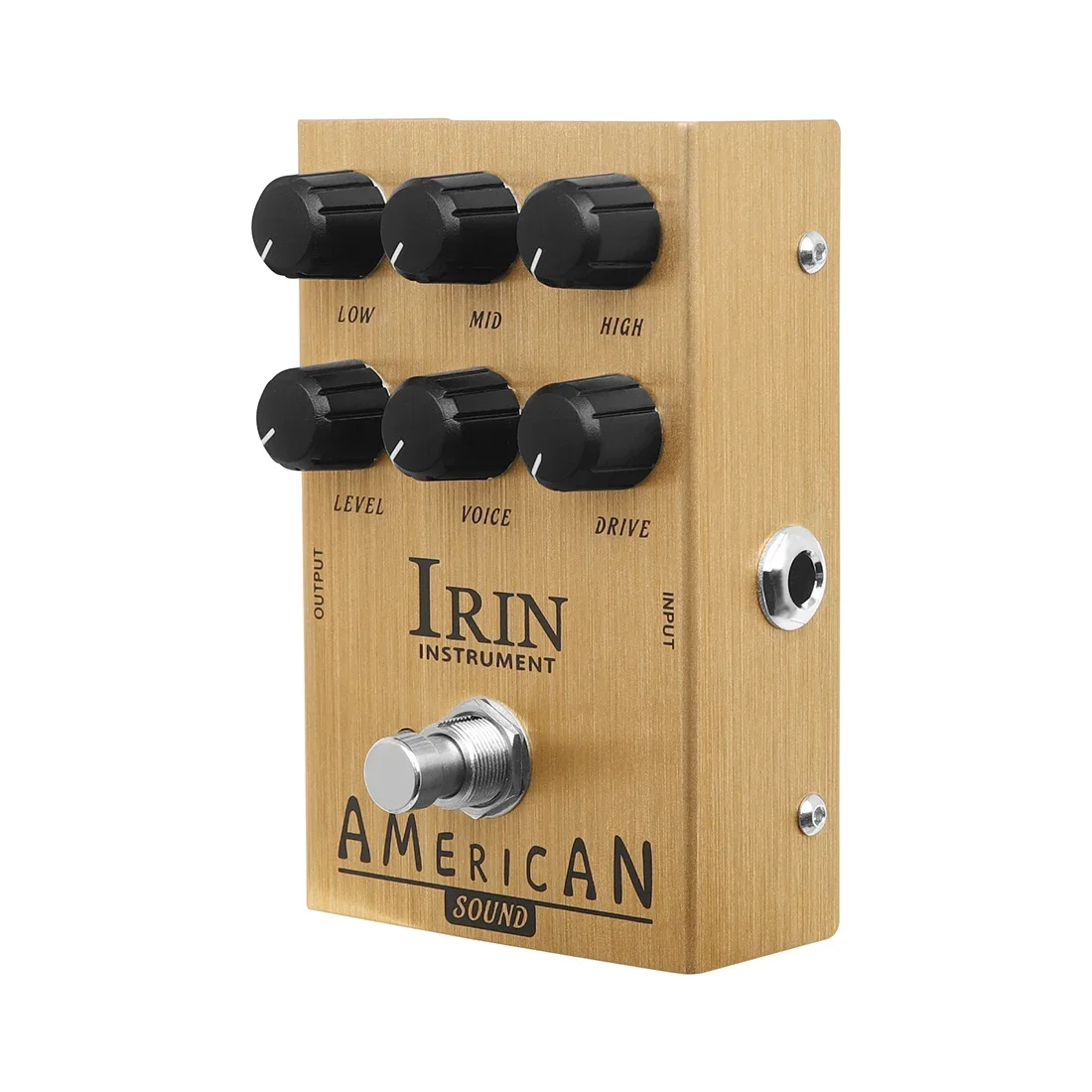 IRIN AN-34 American Effect Pedal for Electric Guitar American Rock Speaker Simulation Pedal Adjustable Knobs Guitar Accessories