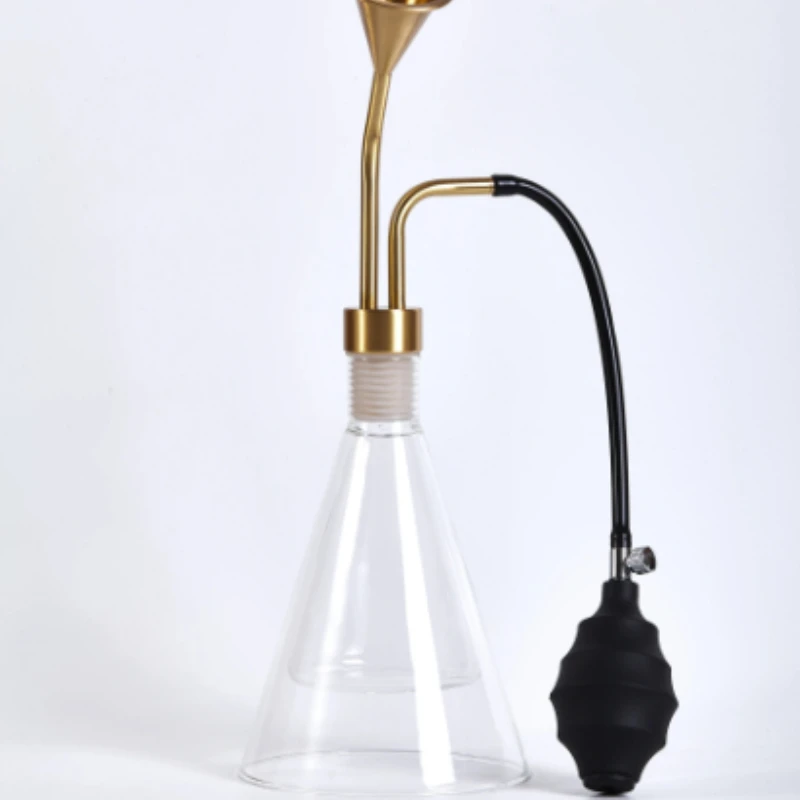 Double Layer Glass Coffee Aroma Smelling Tester Scent Evaluator for Coffee Bean Fragrance Appreciation