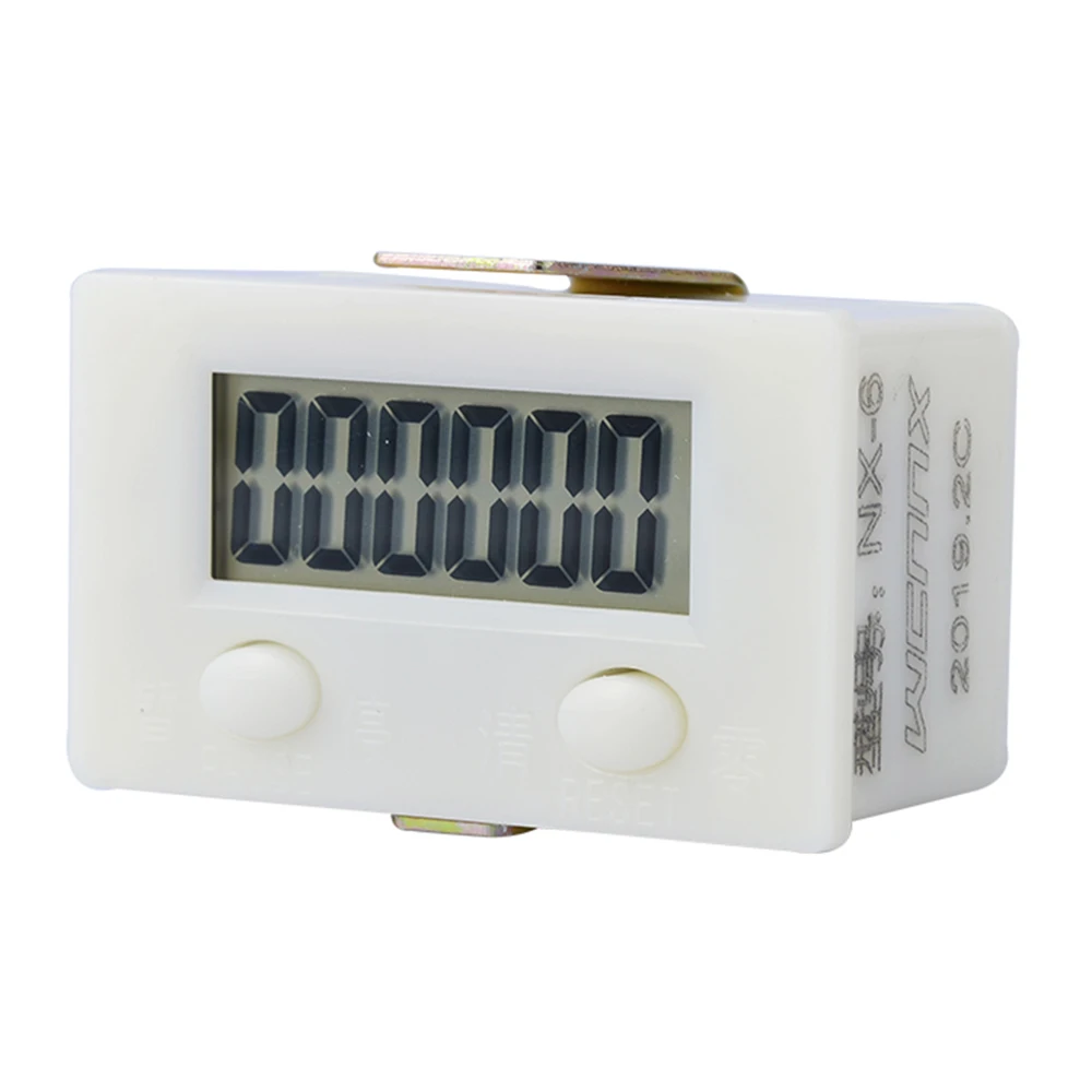 Digital Counter Electronic Proximity Industrial Magnetic Sensor Switch Punch Counter Automatic Induction Counter Meter 6 Digit