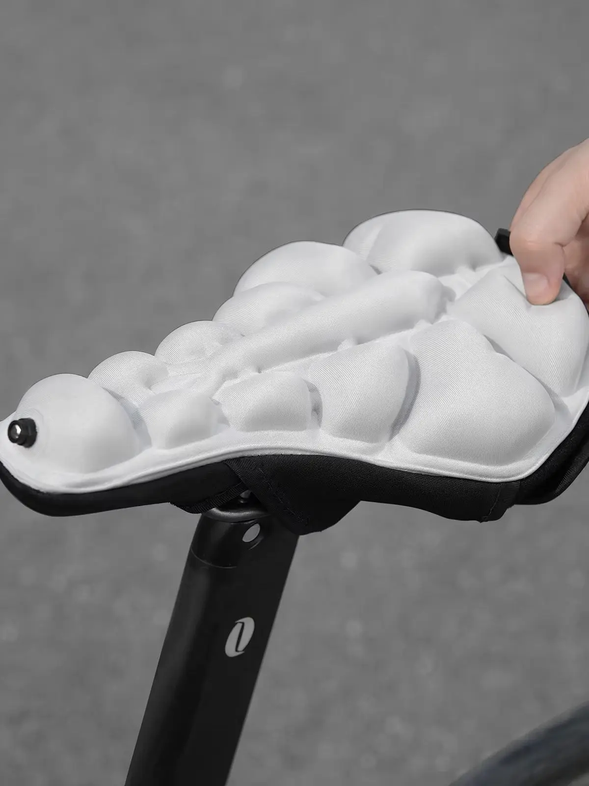 AliExpress TOSUOD Bicycle Seat Cover 3D Inflatable Airbag Saddle Cover Adjustable Shock Absorption Cushion MTB Road Bike Accessories