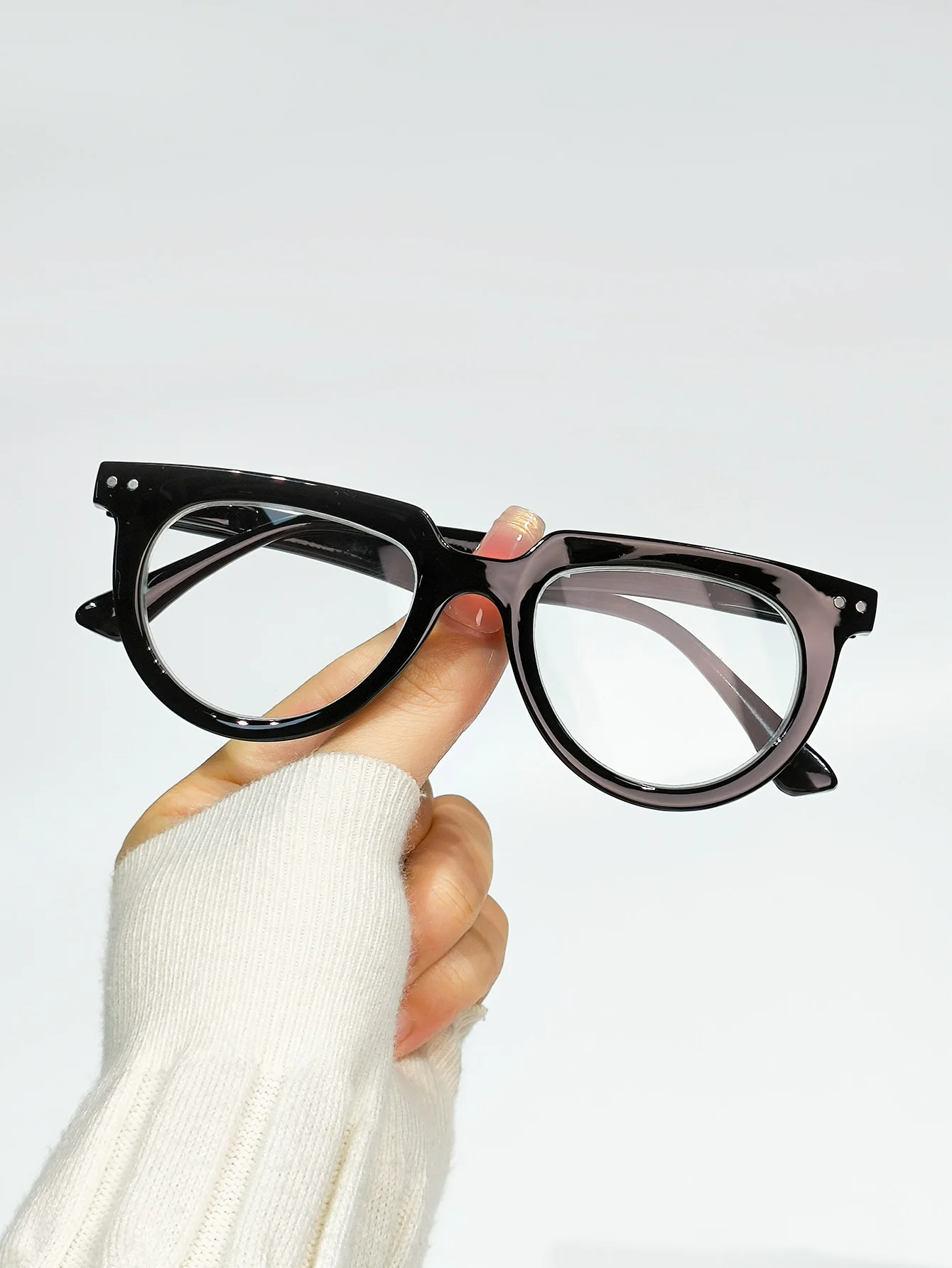 Presbyopia Reading Glasses HD Blue Light Lenses Light Frame Relieve Eye Strain Senior Reading Screen Unisex Eyewear