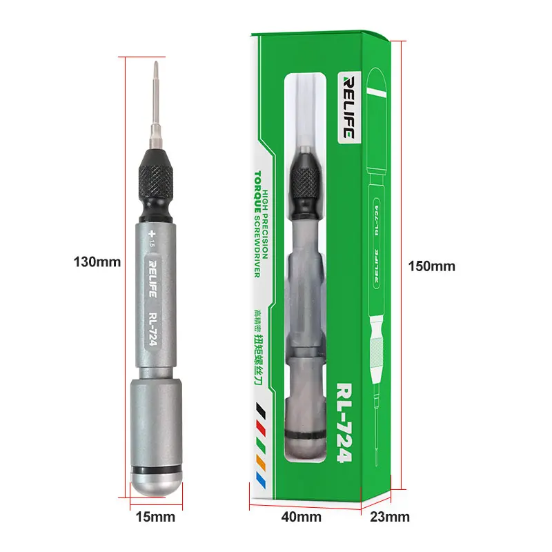 RELIFE RL-724 High-Precision Torque Screwdriver Disassembling Phone Equipment Maintenance Tool Torque Strong Magnetic Adsorption