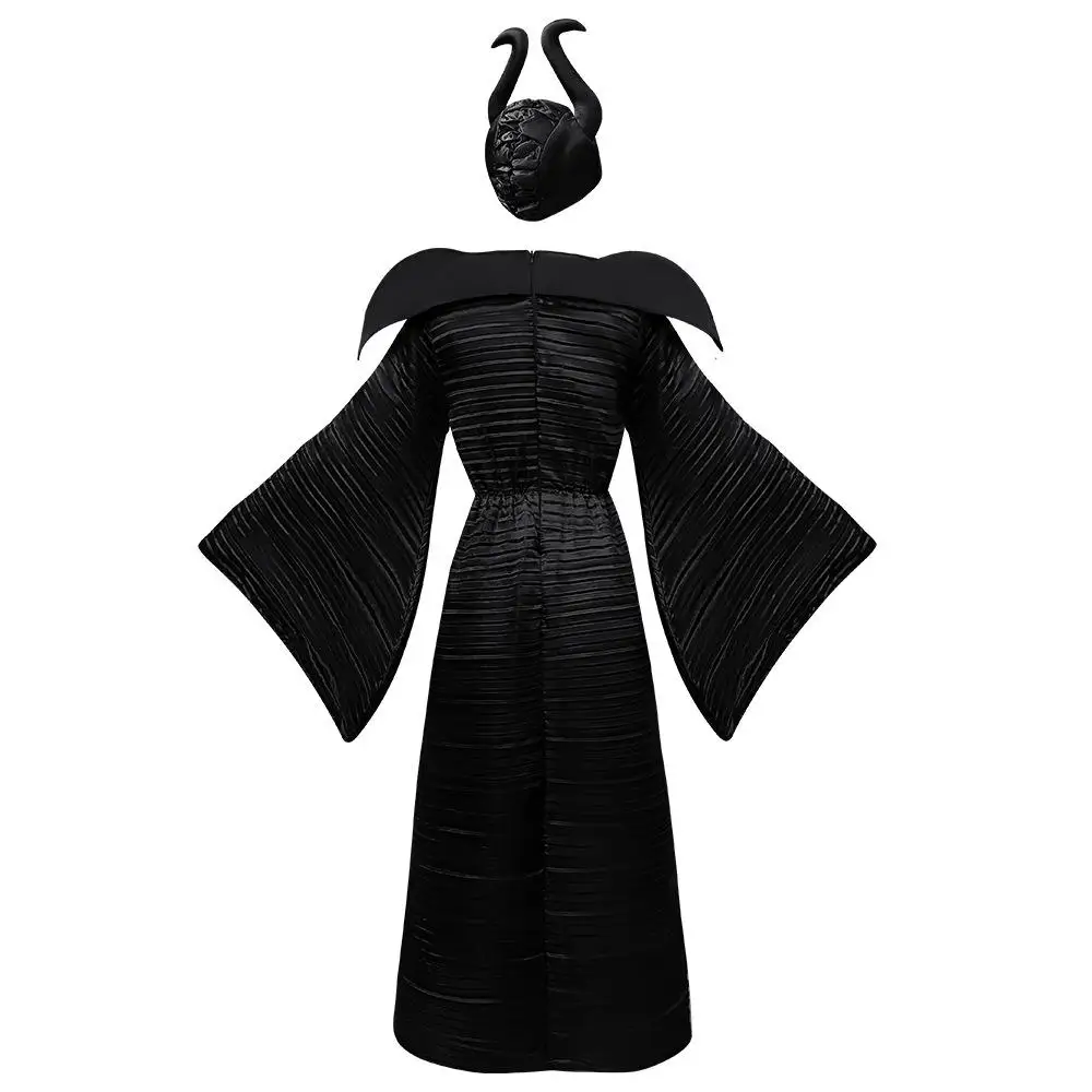 

Halloween Sleeping Witch Costume Dark Witch Role-playing Stage Performance Clothing Sleepy Hollow Theme Party Outfit Polyeste...