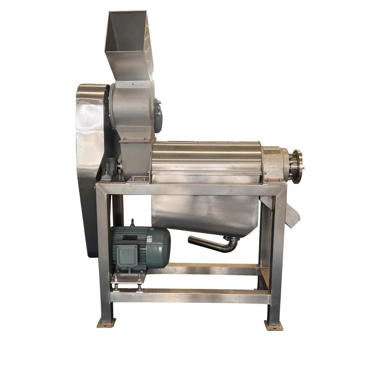 Motor-Driven Vegetable and Fruit Pulp Machine for Fruit Processing Plant 1.5kW Power Long Service Life