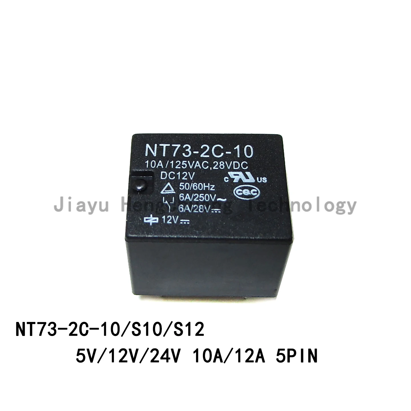 2PCS NT73-2C-10 DC12V NT73-2C-S10 DC5V/12V NT73-2C-S12 24V 10A5-pin Original Power Relay