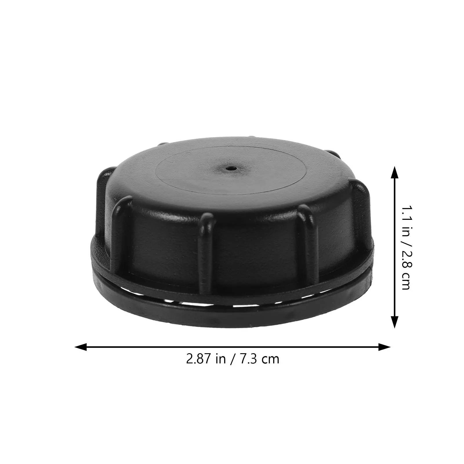 Gas Can Cap Seal ABS Rubber Vent Replacement Cap for Cans Pressure Relief Gas Can Replacement Parts Coarse Thread Caps