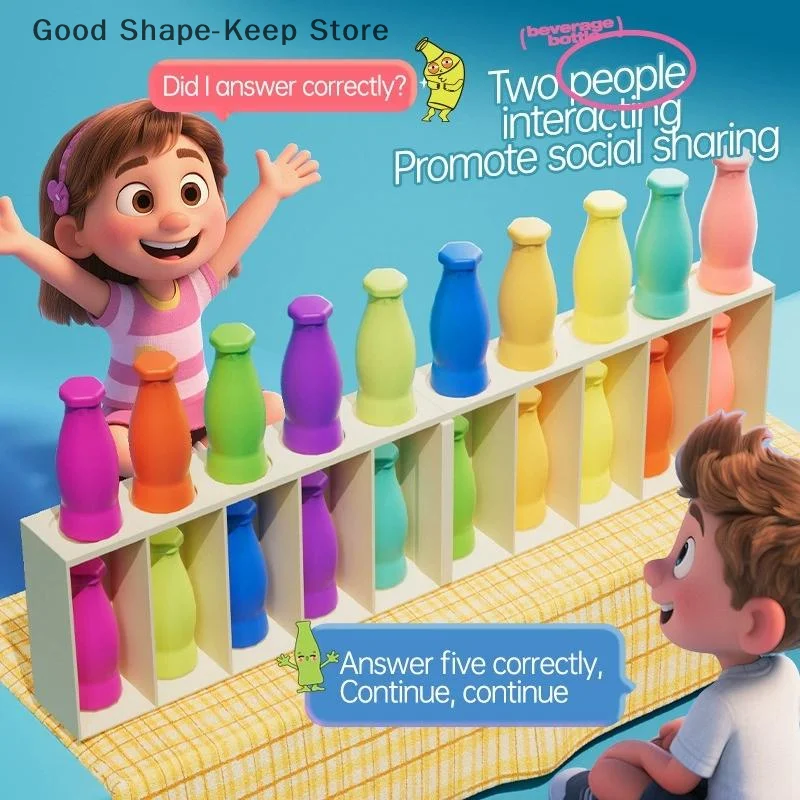 ของเล่นจับคู่สีสำหรับการศึกษาปฐมวัย การฝึกความจำ การแก้ปริศนาเกมกระดานแบบโต้ตอบ คริสต์มาส และวันฮาโลวีน