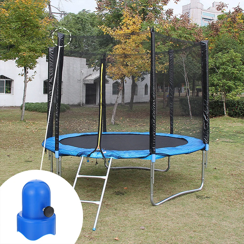 

4Sets Trampoline Pole Caps High-Class Design Easy Install Safety Net Connection Top Covers Trampoline Pole Caps