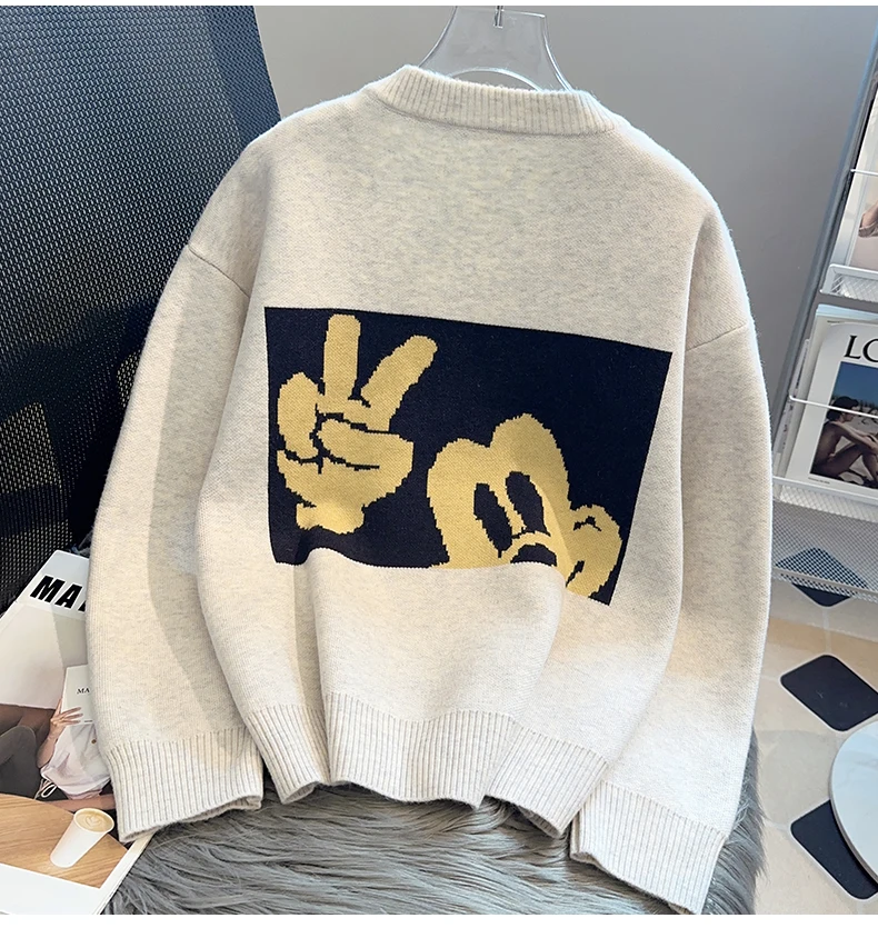 Women's Sweater Autumn Wear Outerwear Inner Layer Top 2025 New Long Sleeve Round Neck Base Knitted Top Pullover Sweaters