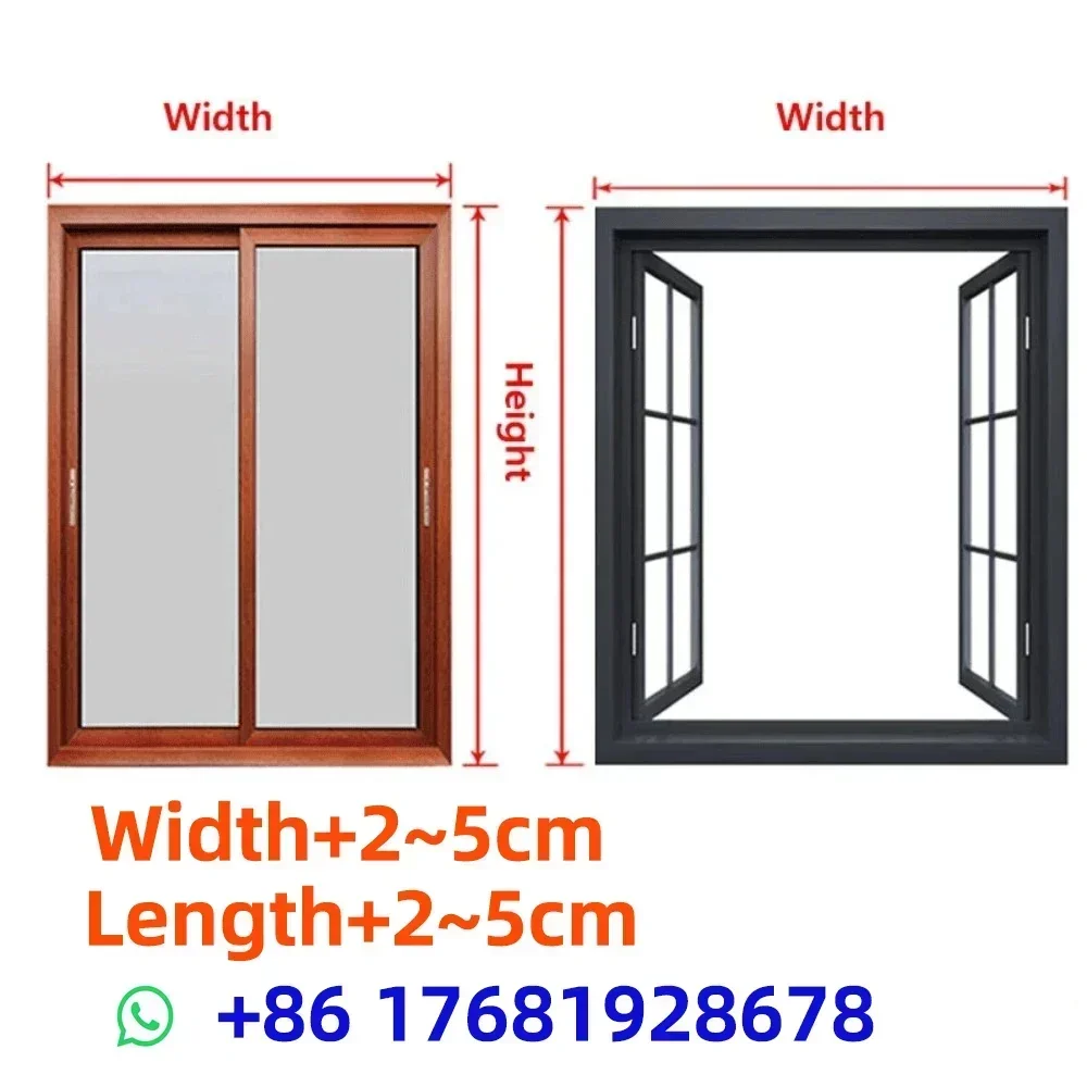 Customizable size 100% Blackout Curtain Self-adhesive Portable Travel Window Shades For Living Room Bedroom Home Window