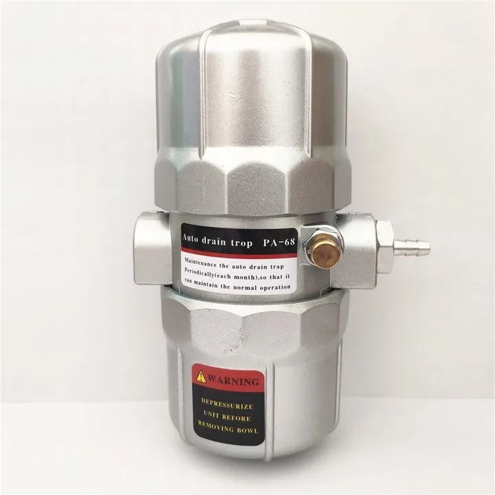 PA-68/PB-68 Pneumatic automatic drain, drain valve DN15 4 points G1/2