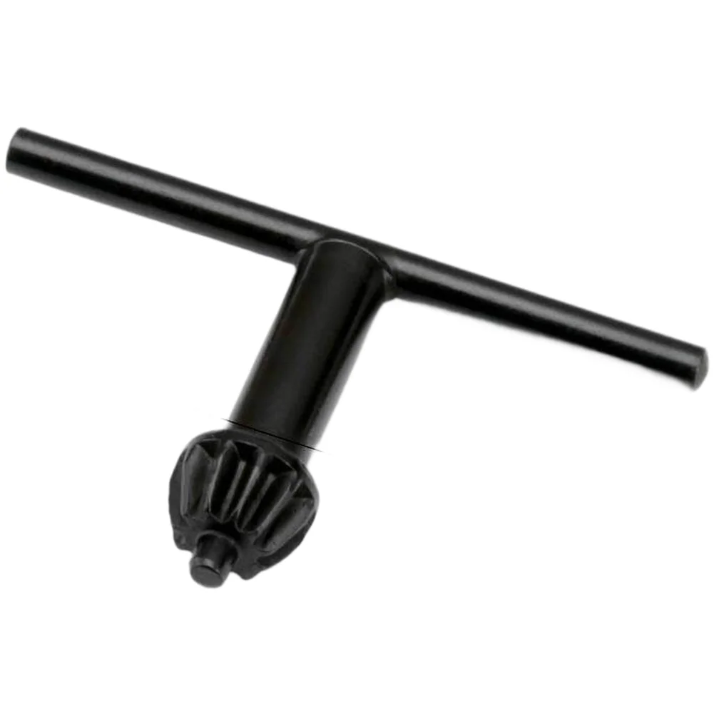Electric Drill Chuck Key Wrench For 4mm 6mm 10mm 13mm 16mm 20mm Power Tool Spanner With Ergonomic Handle Black Iron Accessory