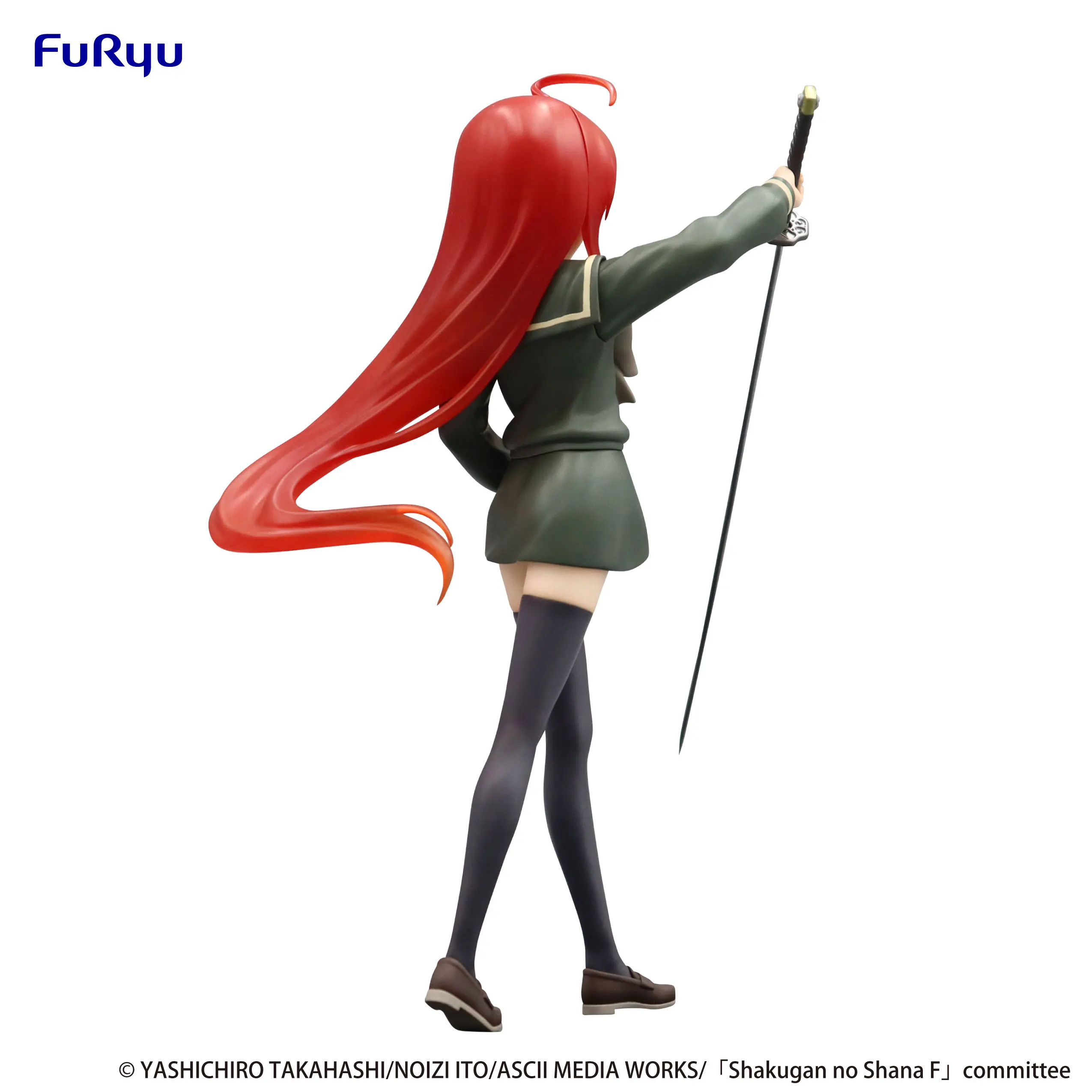 Original Furyu Shakugan No Shana Trio-Try-iT Figure Shana Anime Action Figure Ornaments Desktop Decoration PVC Model Doll GIFT