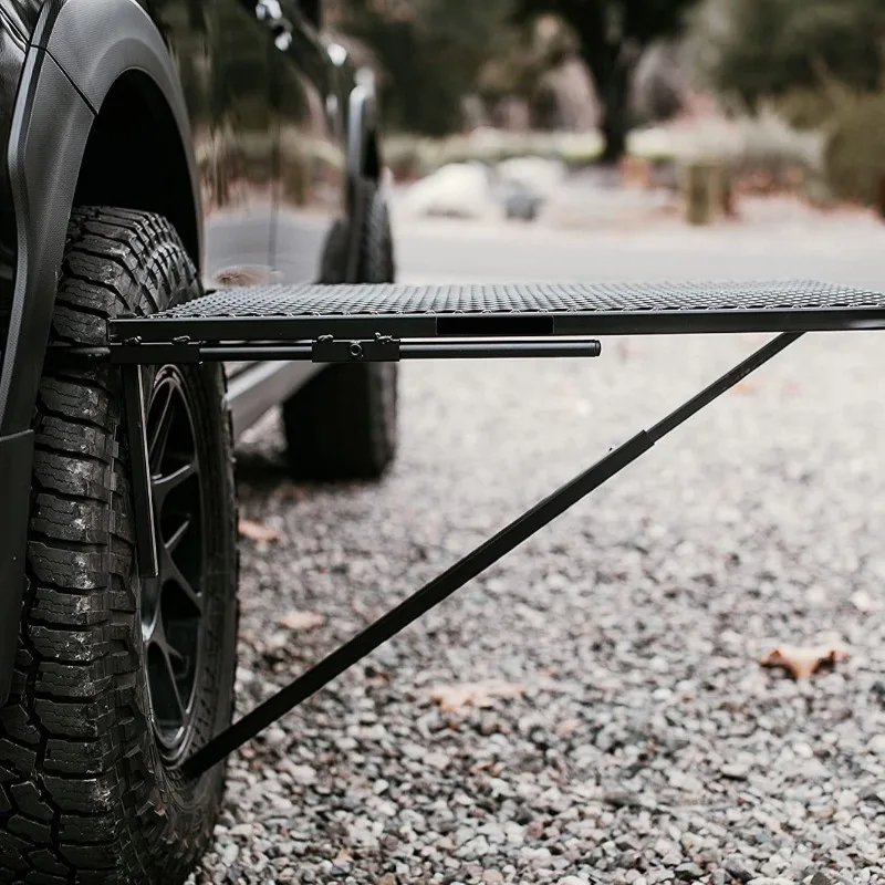 Vehicle Tire Structure Camping Side Table, Lightweight Portable Outdoor Picnic Furniture