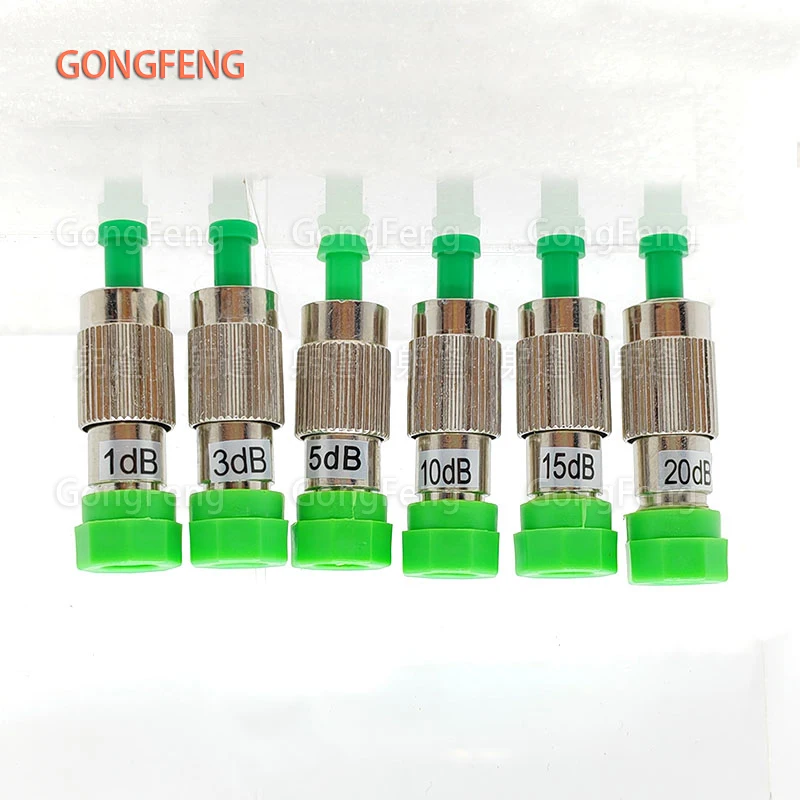 

Fixed type FC/APC Fiber Attenuator 0~30dB Single Mode, In-Line Male-Female Adapter for Telecom Best Price Wholesale