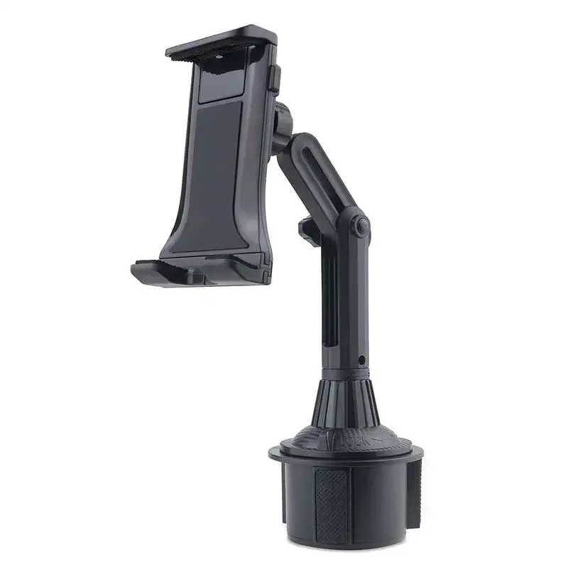 Universal Car Phone Holder Cellphone Mount Stand Adjustable Car Cup Phone Mount for iPhone 14 13 12 Por MAX Huawei Samsung