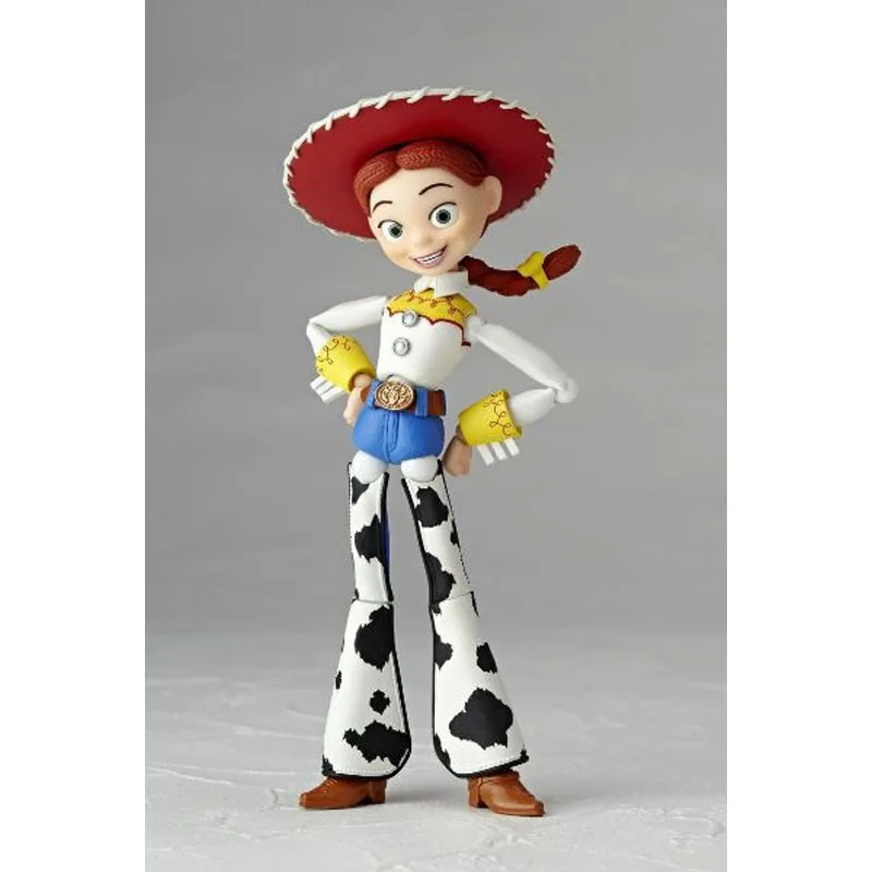 KAIYODO Original REVOLTECH Jessie 145mm Anime figura de acción modelo de ensamblaje juguetes modelo regalos para niños