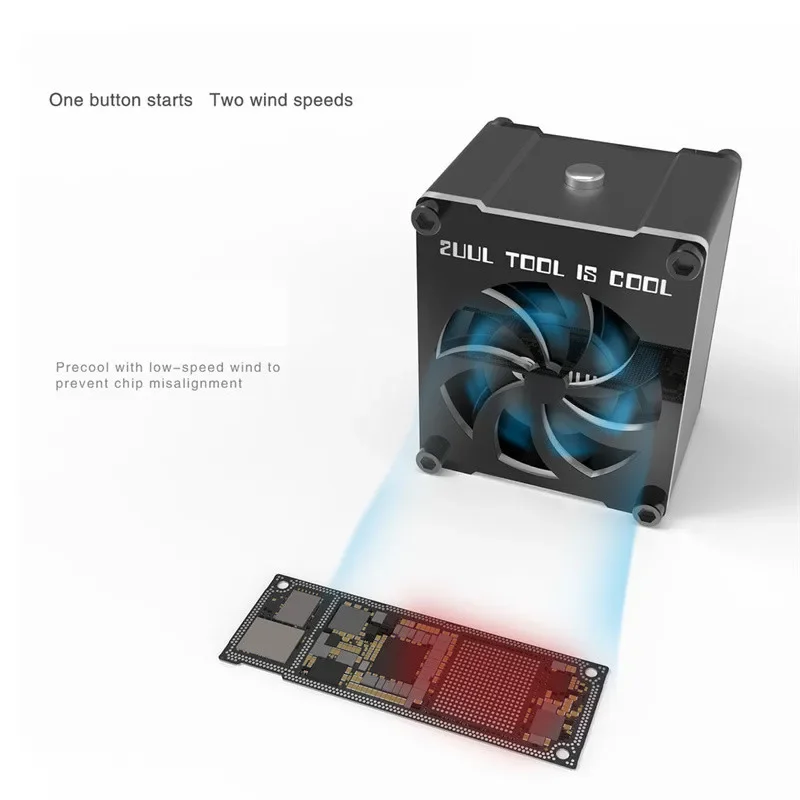 2UUL DA99 CUUL High Speed  Mini Cooling Fan 5V Portable Mobile Phone Motherboard Maintenance Heat Dissipation Tool