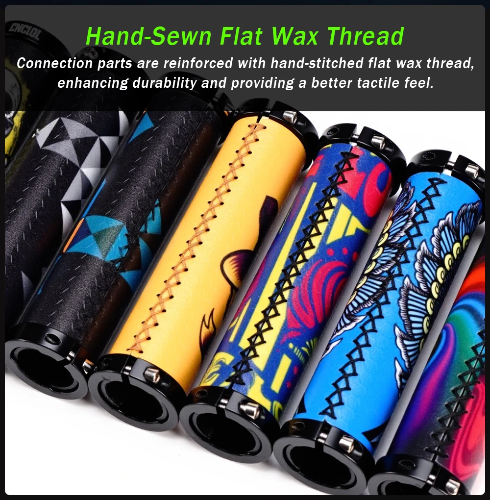 CNC Fahrrad Zubehör Fahrrad Griffe Gel MTB Lenker Grip Silikon Lock Auf Griff Bar Griffe 22,2mm Radfahren Teil – Detail 3