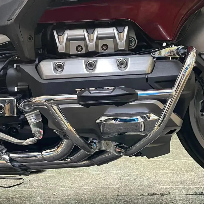 لهوندا الذهب الجناح 1800 GL1800 F6C Goldwing GL 1800 2018-2023 دراجة نارية الطريق السريع محرك الحرس تحطم بار القضبان واقي مصد السيارة