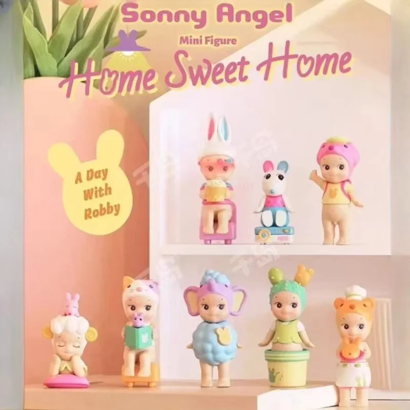 Kawaii Sonny Angel Mini Pop Blind Box Serie Speelgoedpop Modellen Auto-accessoires Computer Telefoon Decoratie Poppen