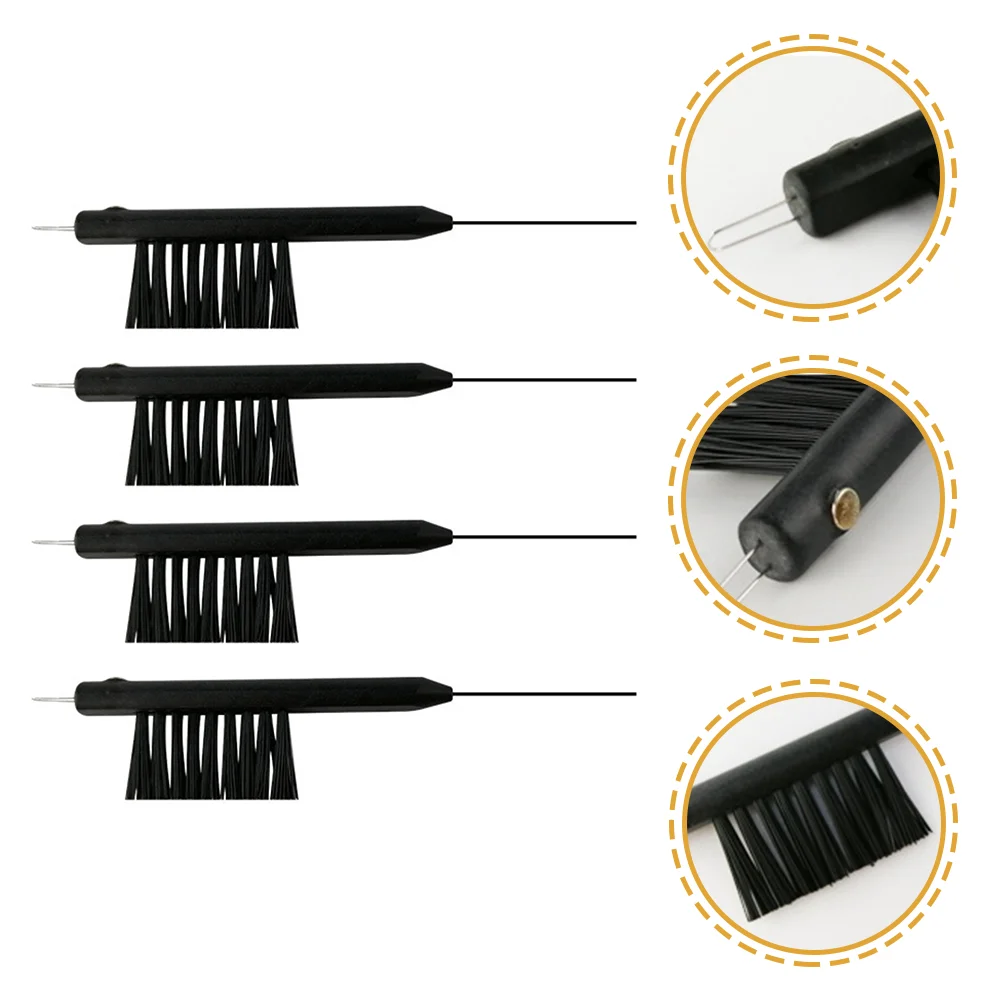 

4pcs Safety Mini Professional Hearing Amplifier Brush Cleaning Brush Tool Tool Cleaning Cleaning Brush