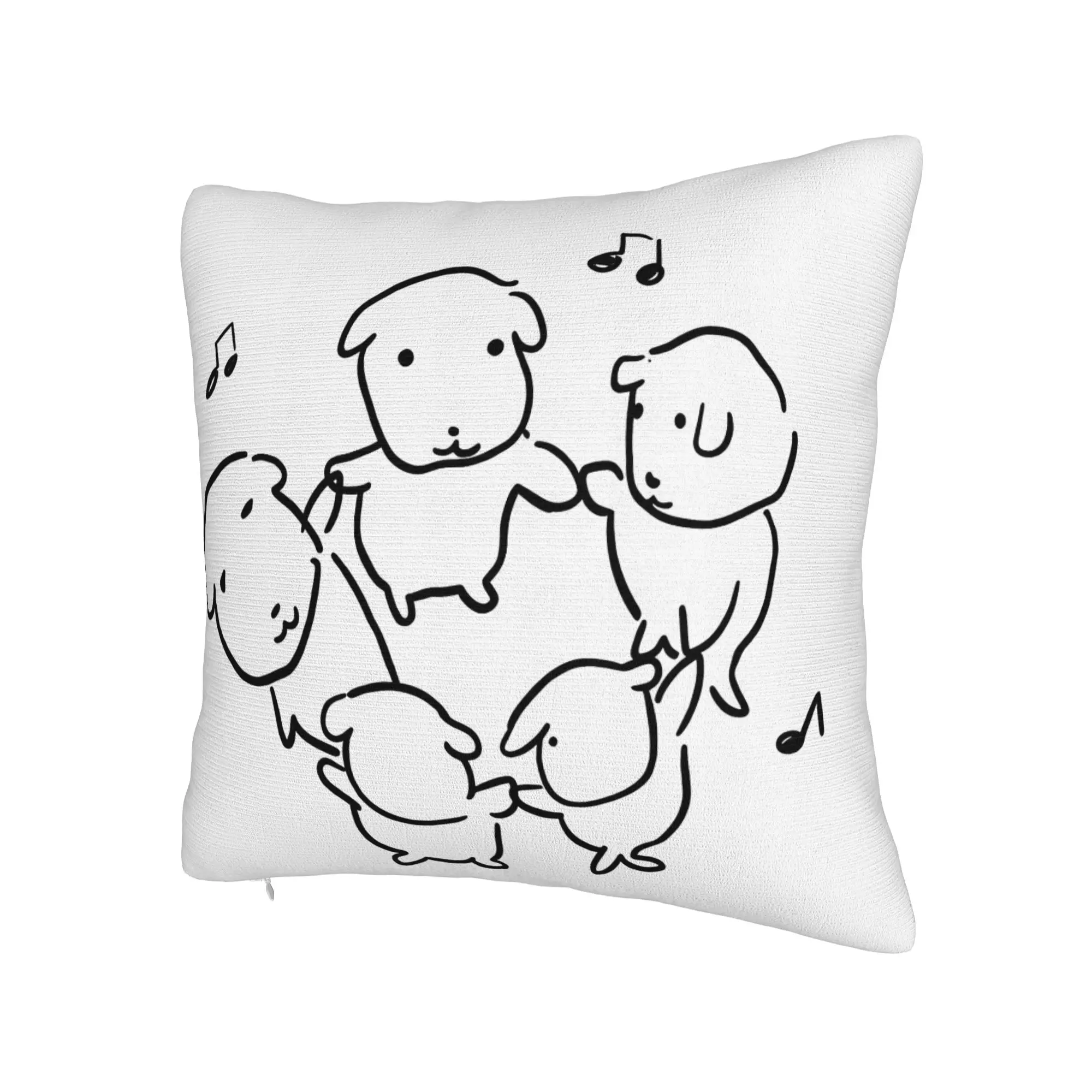 Cute GANADI Pillow Case  Novelty Pillow Cover Soft Pillowcases For Wedding Party Home Decor