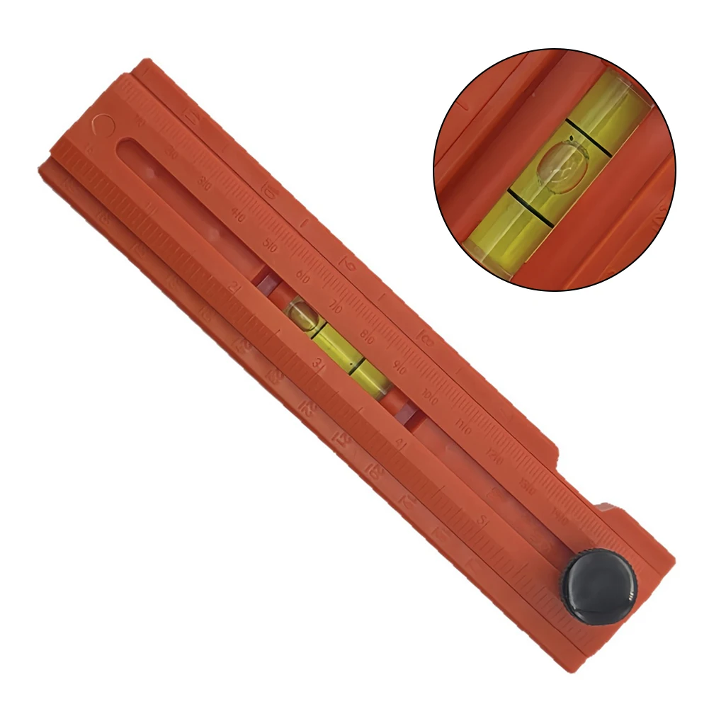 360 Degree Rotating Multi Angle Marking Ruler with Positioning Ruler for Precision Angle Measurement and Woodworking