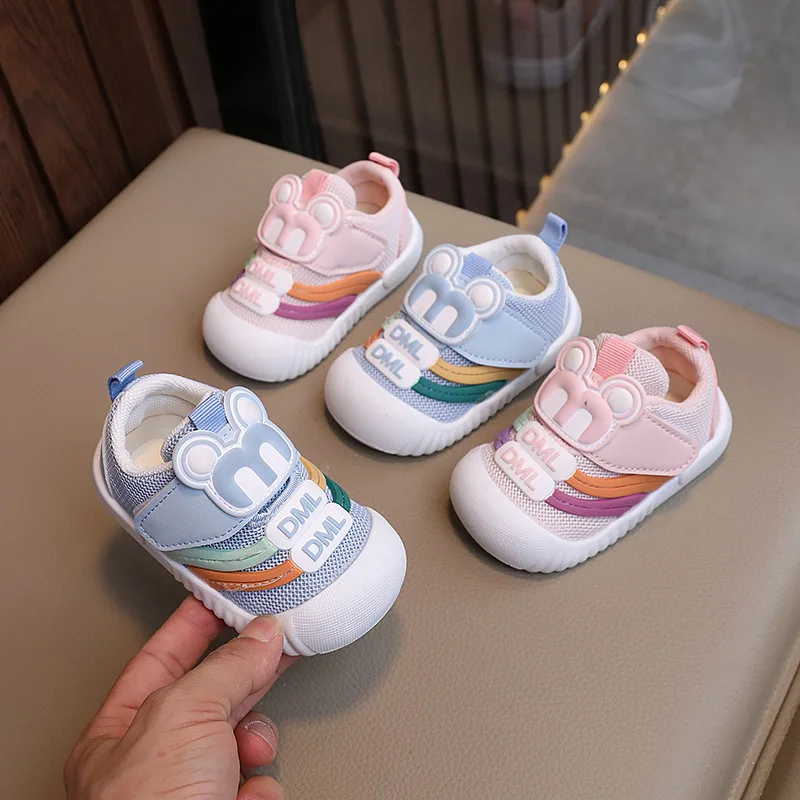 

Baby Shoes 2024 Autumn Soft-soled Toddler Shoes for Girls and Children Sneakers Baby Shoes Functional Shoes for Men Mother Kids