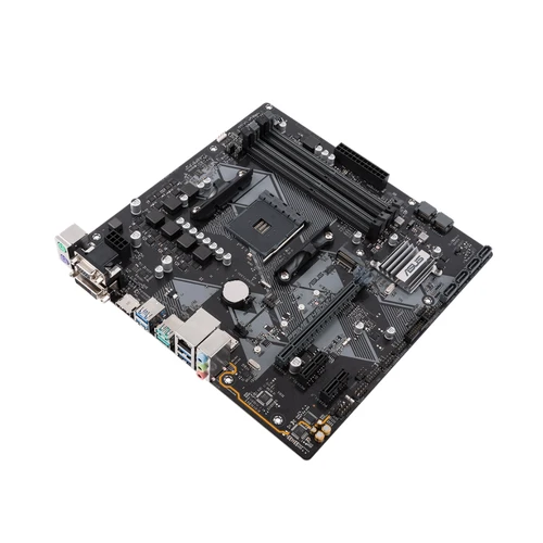 Imagen 2 del producto Placa base ASUS PRIME B450M-A compatible con R5 5600X 5600G 5700x3D 5800x3D CPU 4xDDR4 128GB HDMI Dual M.2 RGB AM4 placa base mATX